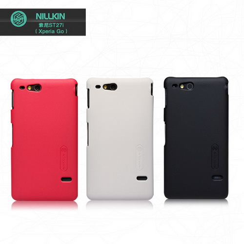 Nillkin SONY XPERIA GO St27i Hard Case สวมกระชับใช้งานสะดวกจับถนัดมือ ปกป้อง Body ได้อย่างใจ By Gadget Friends